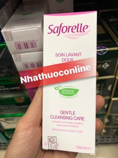 DUNG DỊCH VỆ SINH SAFORELLE PHỤ KHOA (100ml)