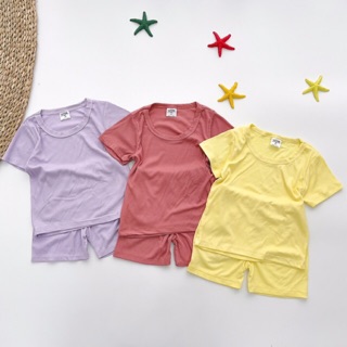 Set 3 bộ thun tăm đùi cho bé