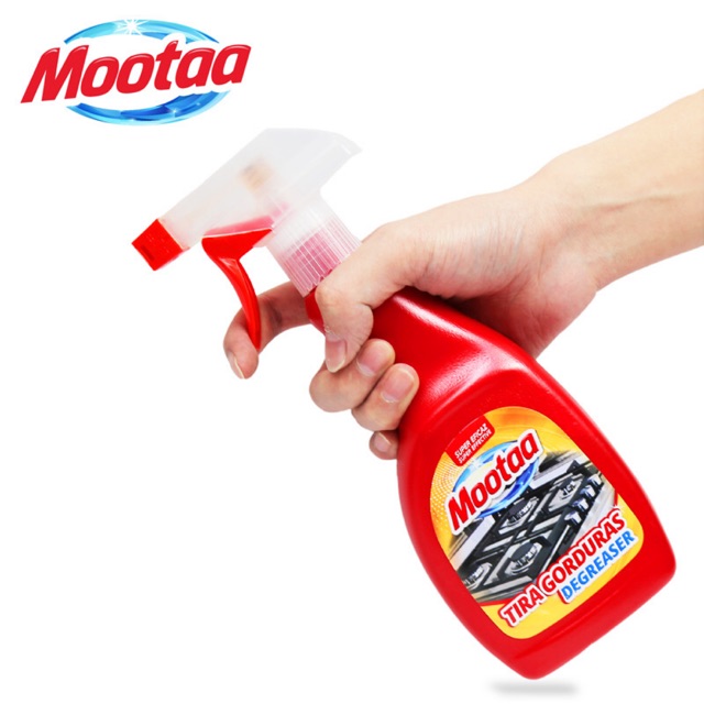 Chai Xịt Tẩy Dầu Mỡ Cực Mạnh Mootaa Degreaser 500ml (DATE T4/2026)