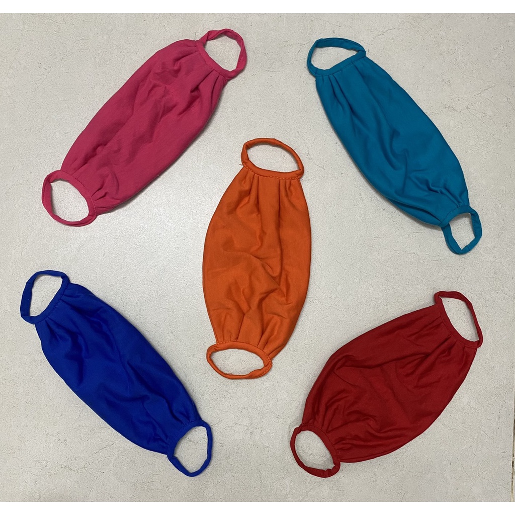 [HCM] Combo 5 khẩu trang võng , thương hiệu MINH ANH chất liệu thun cotton 2 mặt trước sau giống nhau , 3 lớp