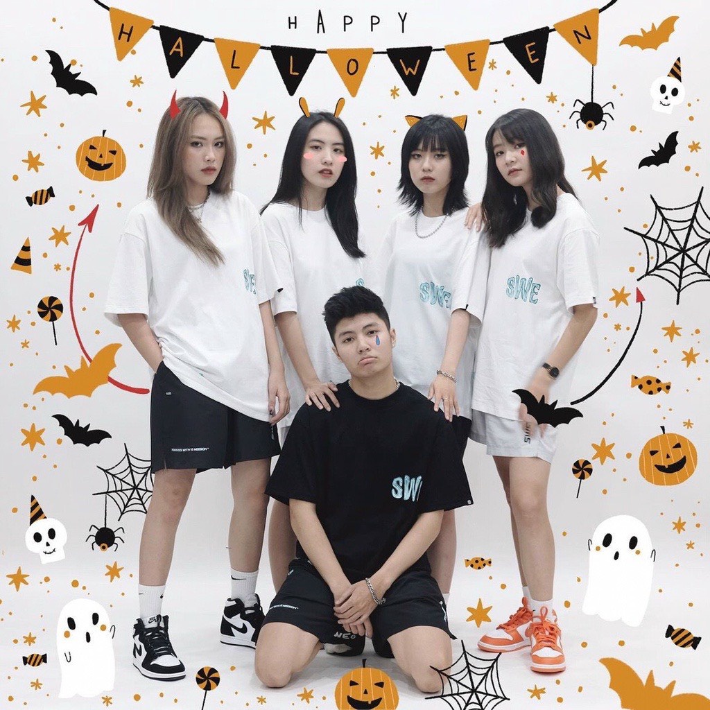 Áo Thun SKY SWE From Rộng Unisex Mềm Mịn Dày Dặn Hot Trend