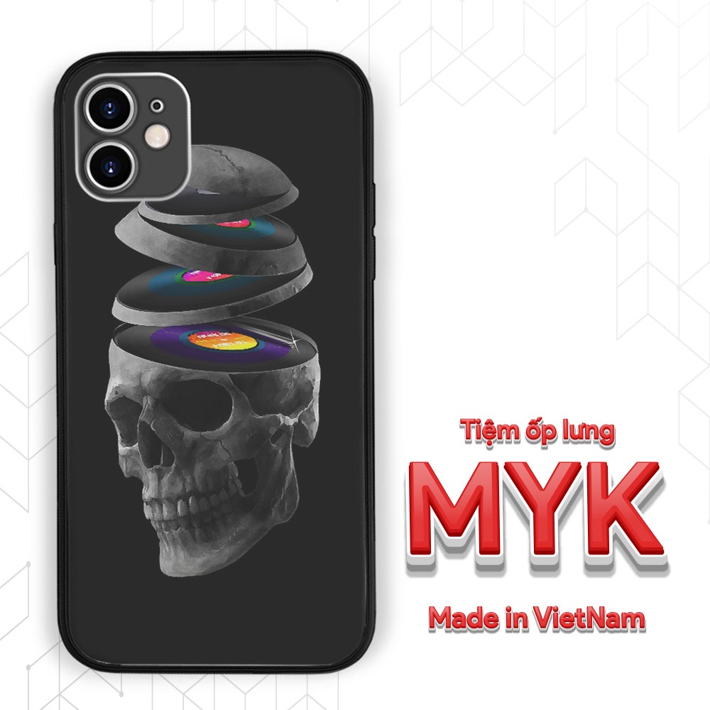 Ốp đt DEAD RECORDS MYK độc lạ cho Iphone 5 6 7 8 Plus 11 12 Pro Max X Xr-LAK0003059