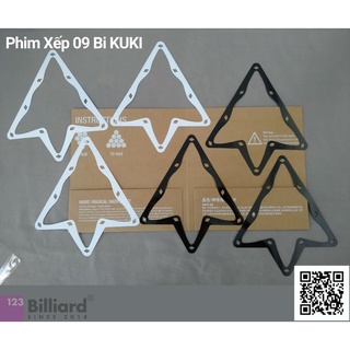 Phim Xếp 09 Bi/Bóng KUKI (Hộp 06 Cái) [SIÊU THỊ BIDA - PHIM XẾP BI]