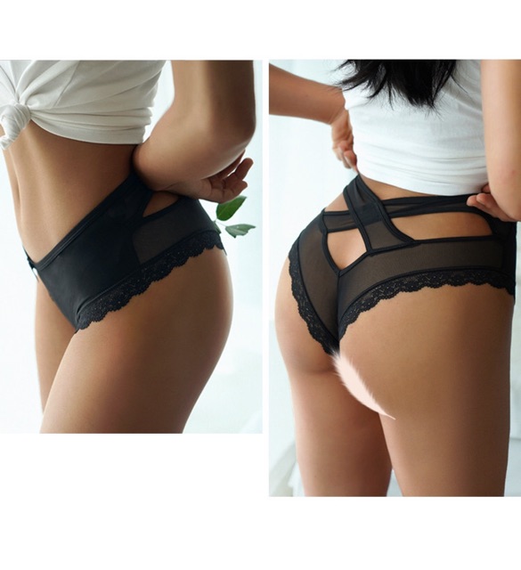 Quần Lót Cạp Chéo Chữ X Thun Lụa Gợi Cảm Mới P097