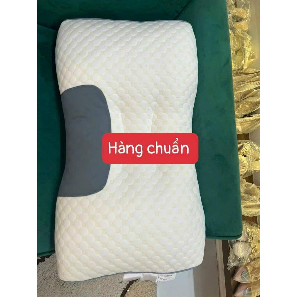 Gối massage chống đau mỏi vai gáy, ruột gối nằm mẫu mới 2023 kích thước 47x74cm