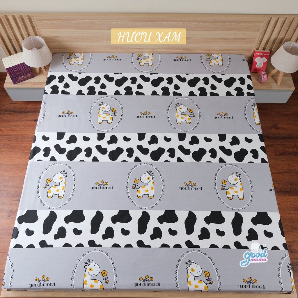 Ga chống thấm cotton Goodmama kích thước 1.6x2m, 1.8x2m