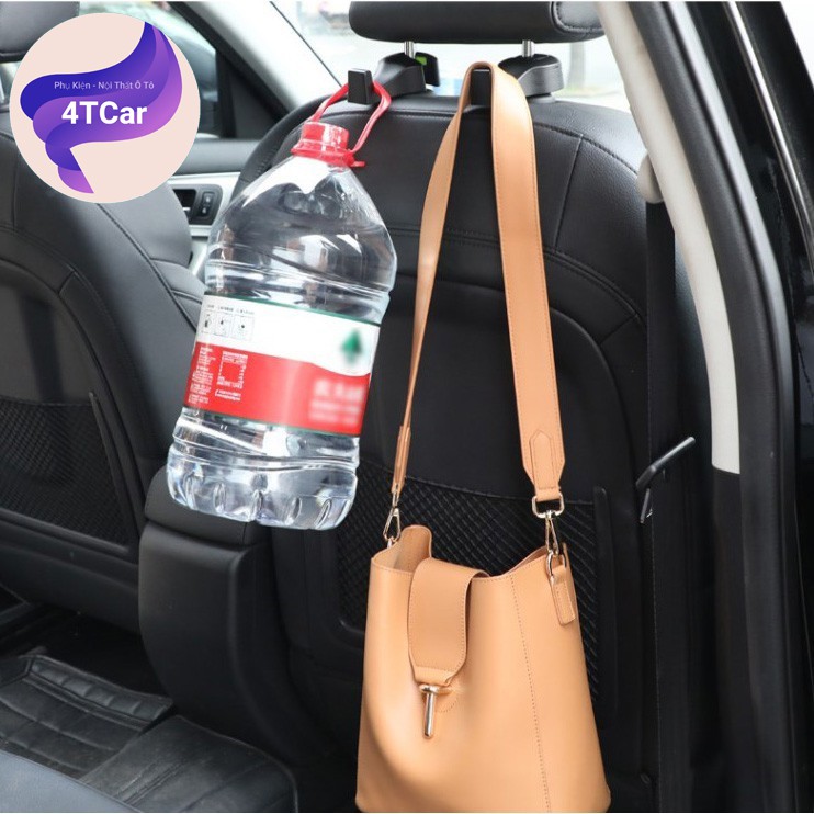 📌BỘ 2 MÓC📌 Móc treo đồ ô tô cài sau ghế nhỏ gọn chịu lực tốt