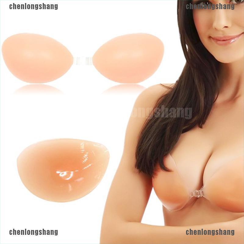 (Hàng Mới Về) Miếng Dán Nâng Ngực Bằng Silicon Tiện Dụng
