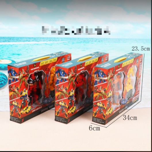 [Hàng Sẵn] Bộ đồ chơi Xe biến hình Robot King Kong Độc đáo