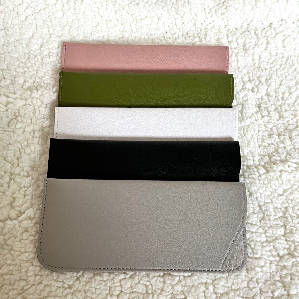 Túi Da Pu Mềm Đựng Mắt Kính Nhỏ Gọn Đơn Giản