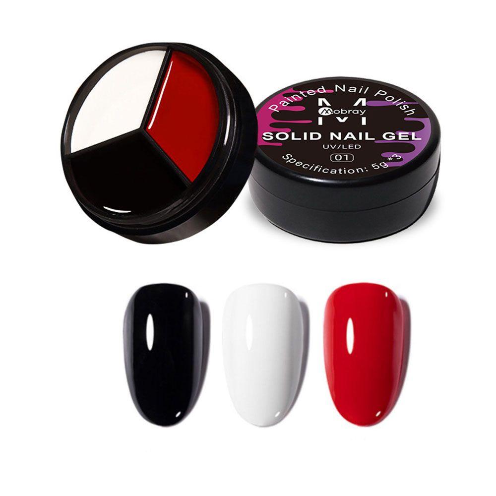 Gel Sơn Móng Tay Màu Trơn DIY