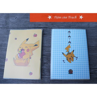 Sổ tay anime Pikachu dễ thương