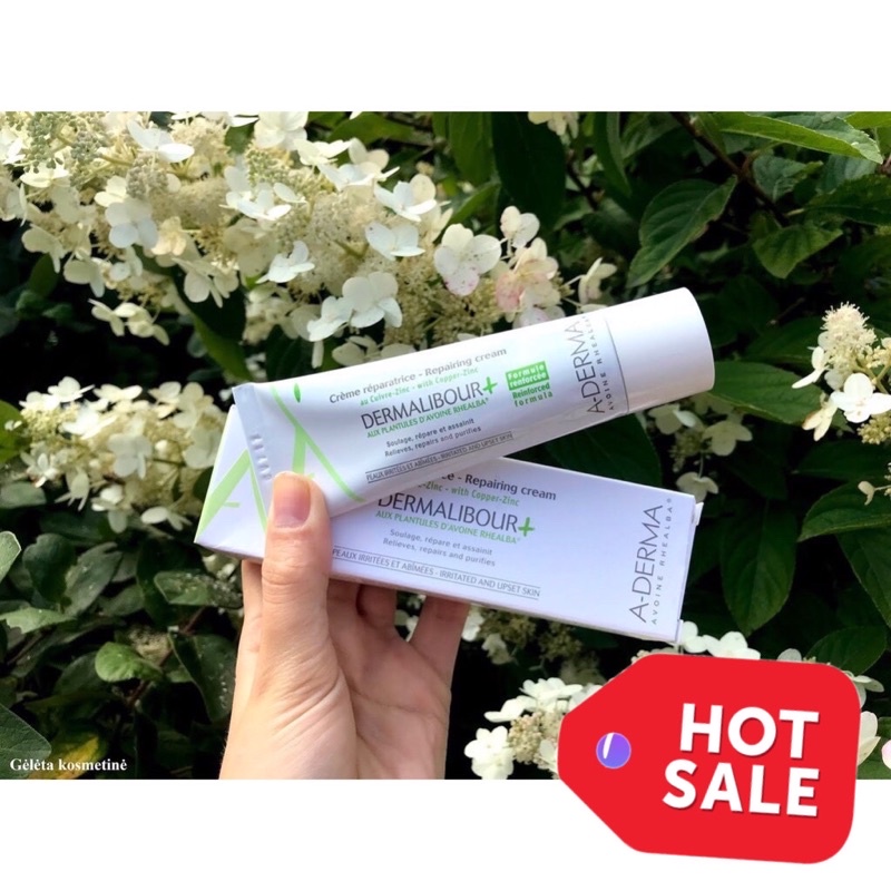 Kem làm dịu, phục hồi da kích ứng ADERMA DERMALIBOUR+ Repairing Cream