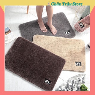 [ FREEAHIP 50K ]Thảm lau chân LEN MỊN thấm hút tốt KHỔ 40*60cm  2424 Chân Trâu store88