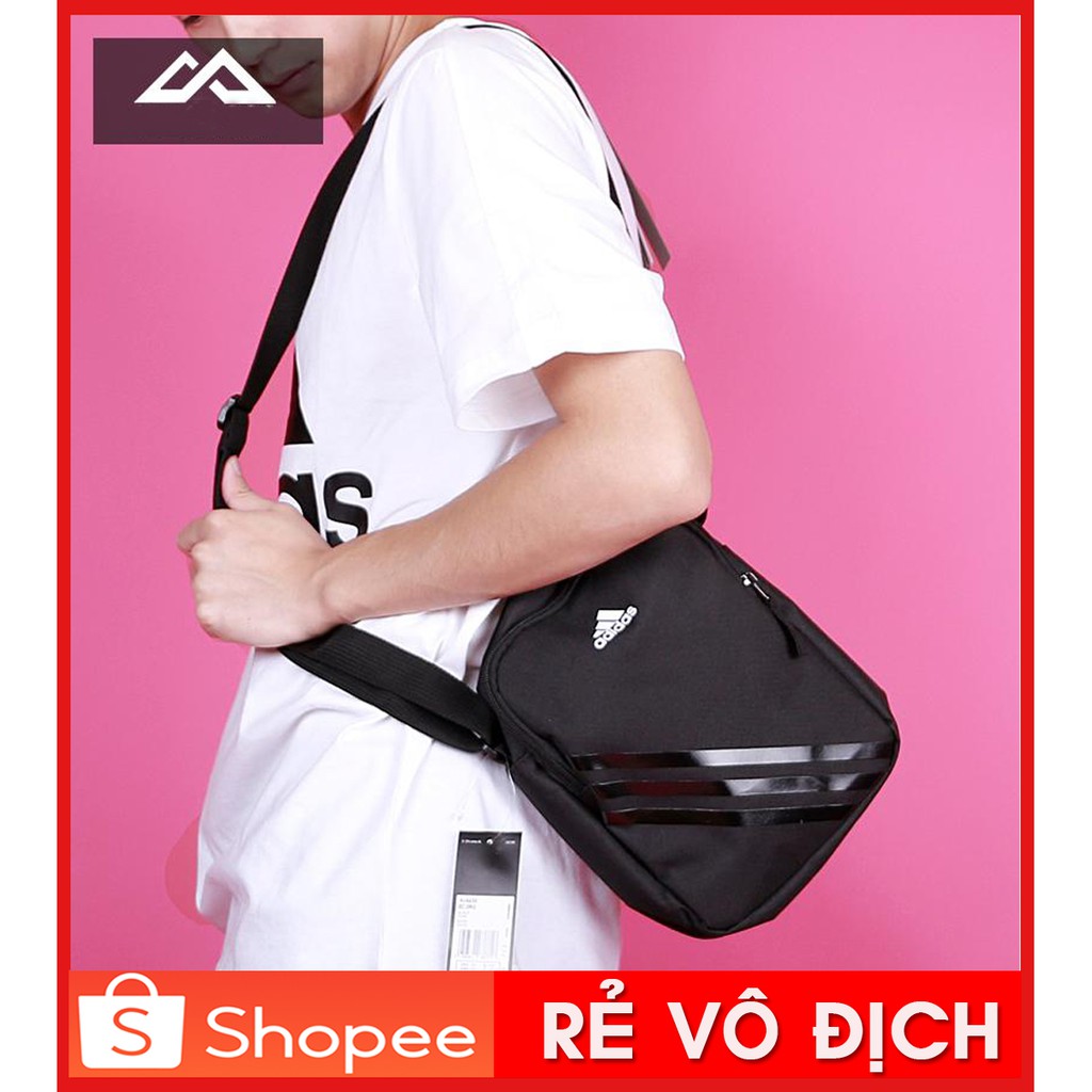 🔥[𝑩𝑨𝑪𝑲 𝑻𝑶 𝑺𝑪𝑯𝑶𝑶𝑳]Túi đeo chéo Adidas  EC ORG  BLACK - AJ4232 - GIÁ RẺ | CAM KẾT CHẤT LƯỢNG VỚI KHÁCH HÀNG