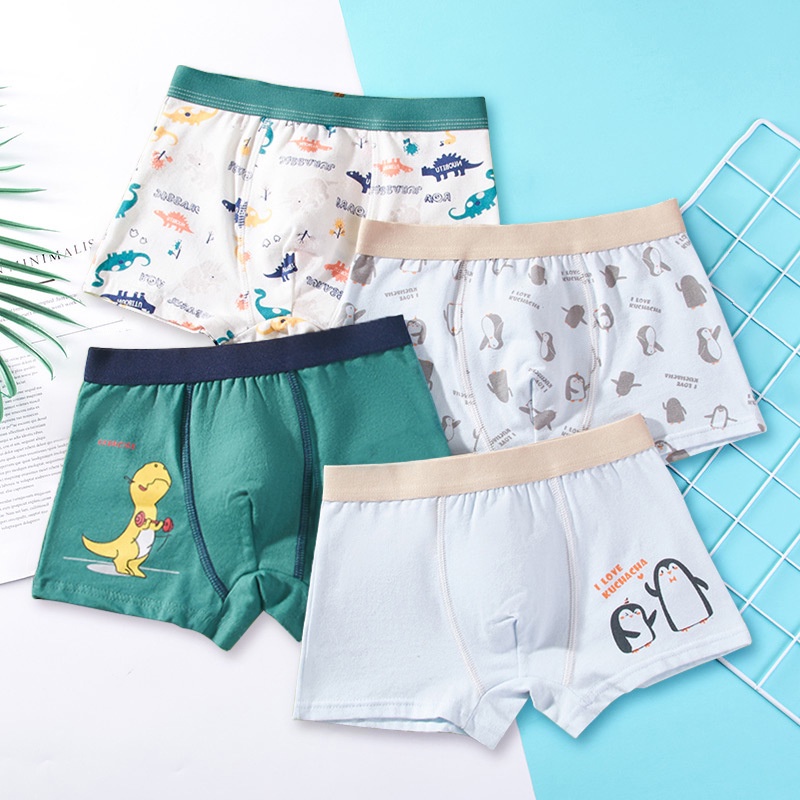 Quần chip đùi bé trai từ 9-45kg cotton kháng khuẩn