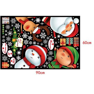 DECAL TRANG TRÍ NOEL 2 MẶT 2021 SỐ 13