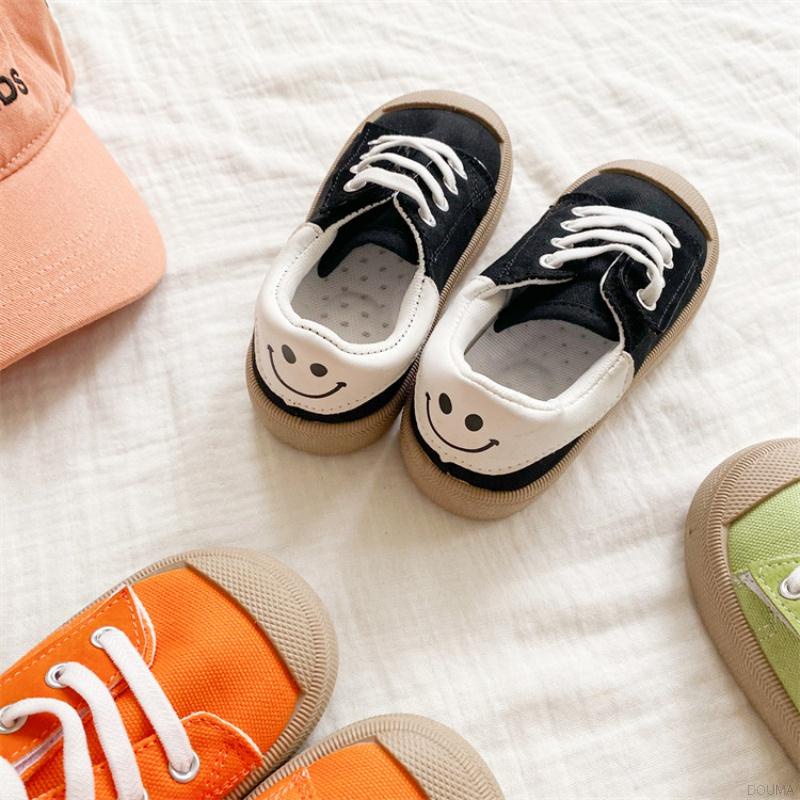 Đôi giày thể thao bằng canvas thoáng khí thời trang xuân thu cho bé