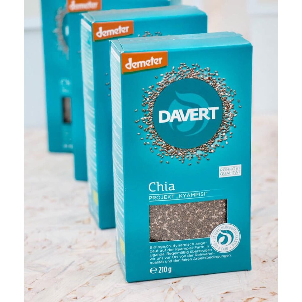  [Organic] Hạt chia hữu cơ cao cấp Davert - 210gr 