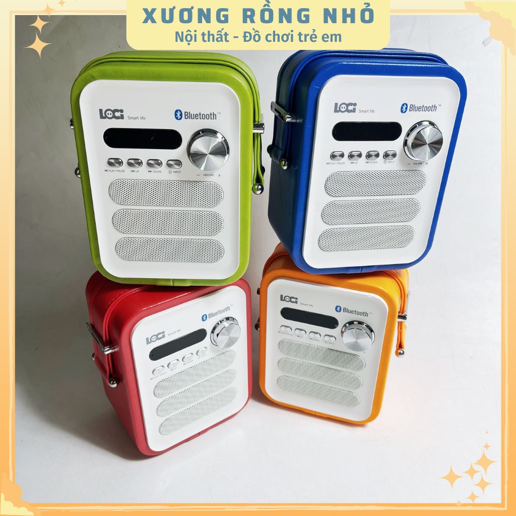 Loa Loci P50 Bản nâng cấp, loa nghe tiếng Anh cho bé bao gồm List bài hát 10000 bài học tiếng Anh