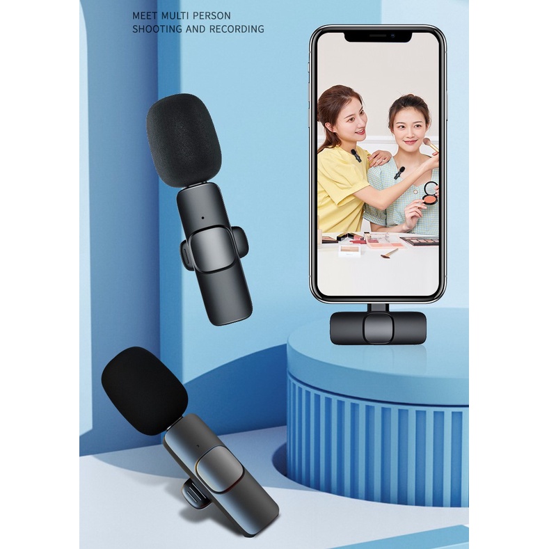 Mic thu âm không dây cho điện thoại