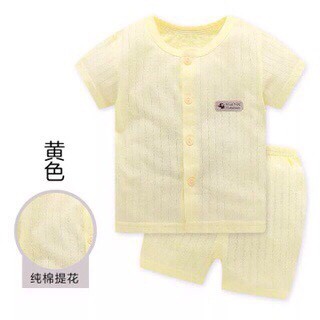 Bộ unchi cotton cài giữa lưới thoáng