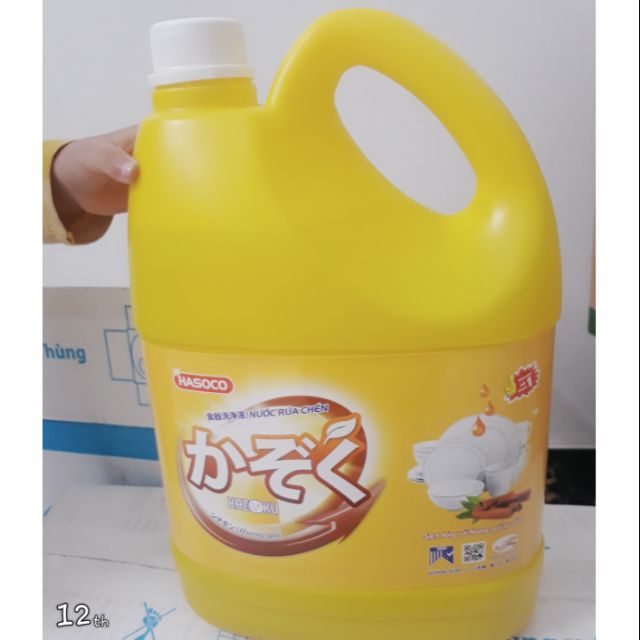 Nước rửa chén hương quế  HASOCO (CAN 4LIT )
