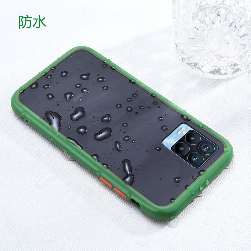 Ốp Điện Thoại Bề Mặt Nhám Phối Ba Màu Dành Cho Realme 8 8 Pro | BigBuy360 - bigbuy360.vn