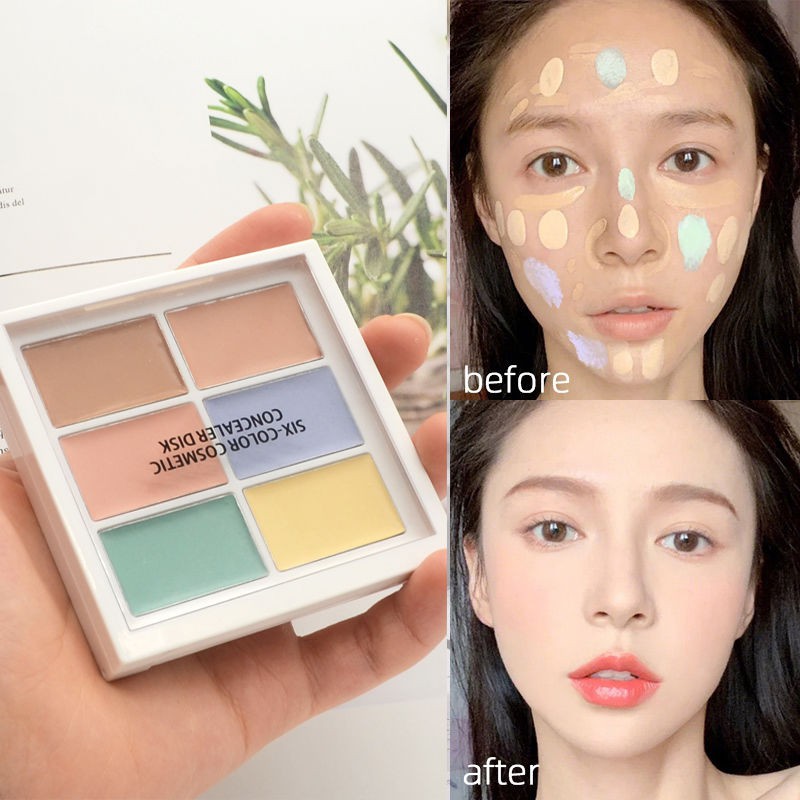 Bảng Phấn Che Khuyết Điểm Bắt Sáng Dạng Bộ Chống Thấm Nước Trang Điểm Thời Trang