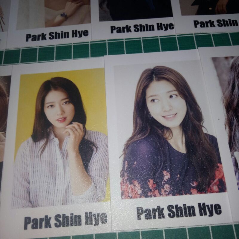 Polaroid Mô Hình Nhân Vật Shin Hye Actris Hàn Quốc Độc Đáo