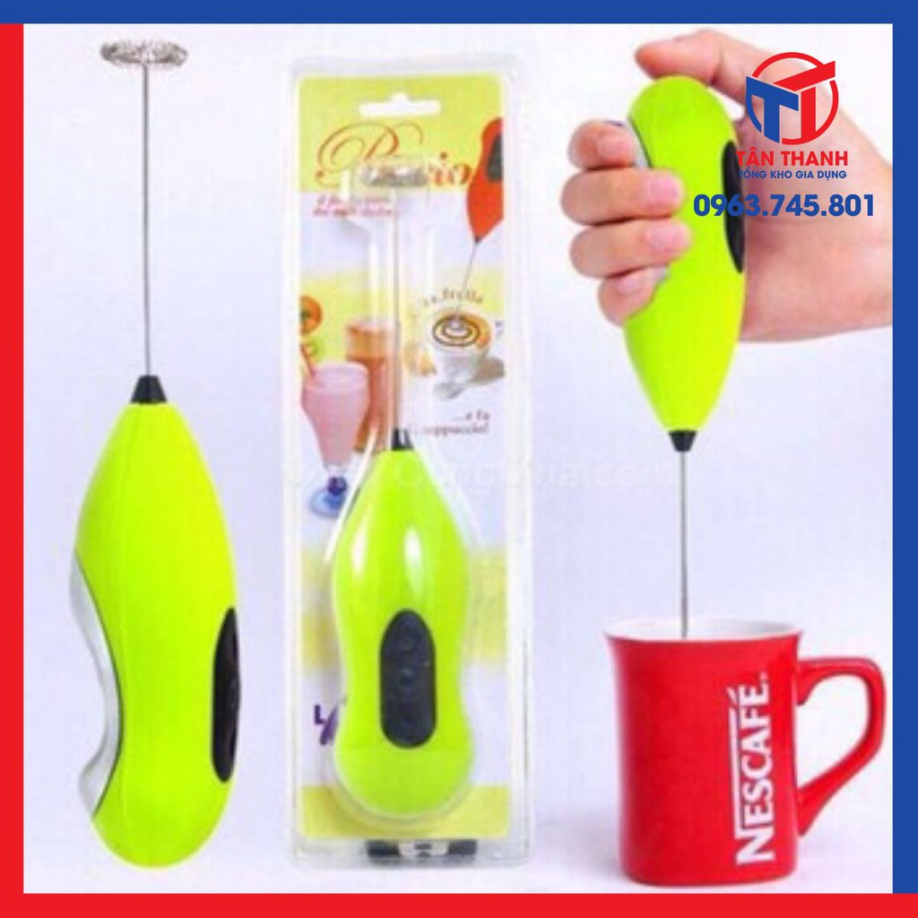 Máy đánh trứng, tạo bọt cafe cầm tay mini