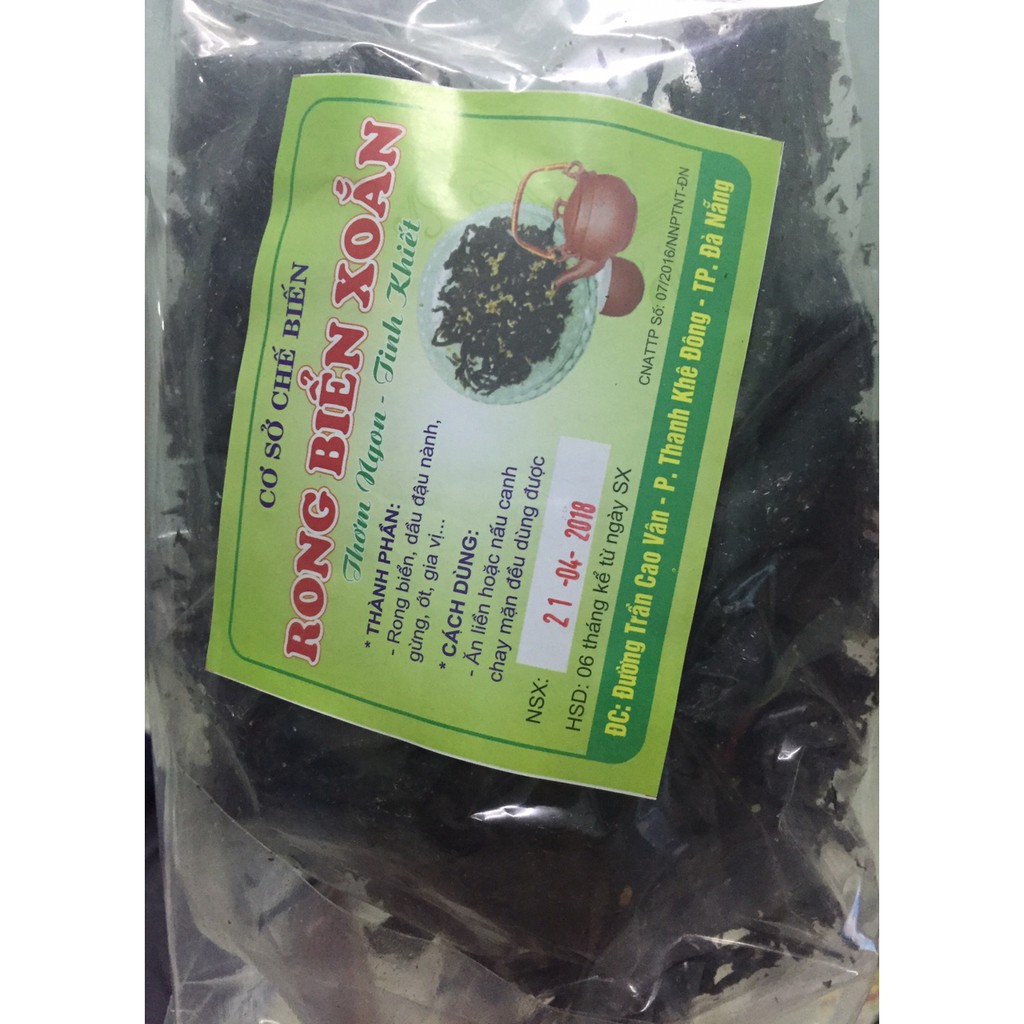 Rong biển sấy giòn