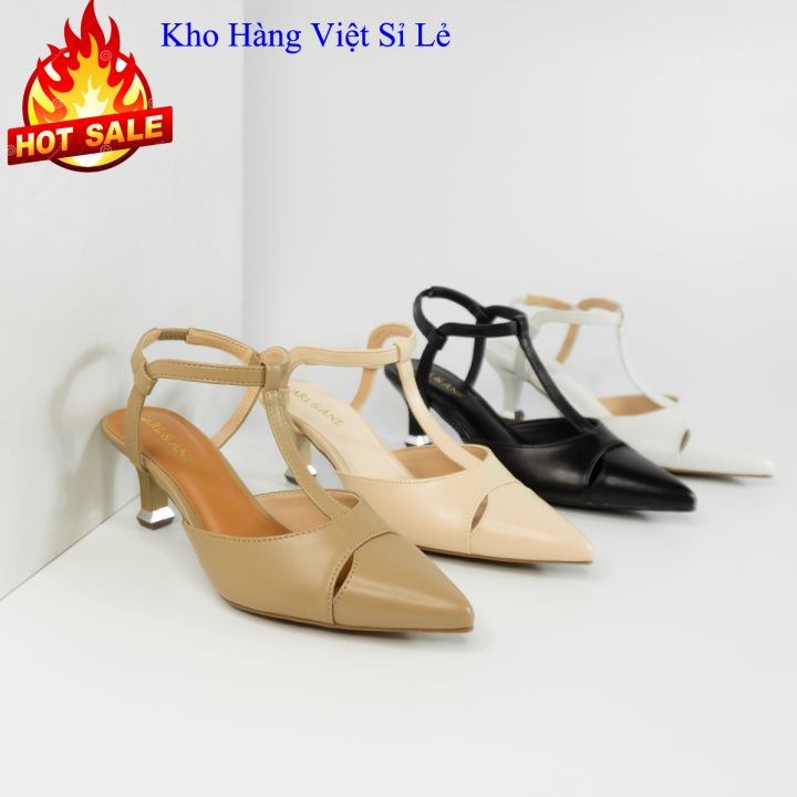 Giày cao gót nữ 5cm ♥️FREESHIP♥️ Giày cao gót bít mũi kiểu dáng Hàn Quốc cao 5p dáng sandal công sở đẹp thời trang