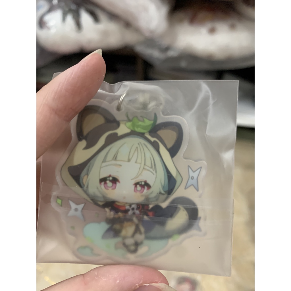 Móc khóa genshin impact cute ayaka yoimiya sayu eula rosaria yanfei kazuha