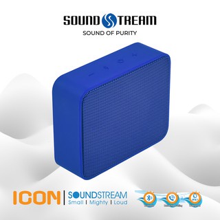 Loa bluetooth Soundstream Icon, pin đến 5h, kháng nước Ipx7, mang theo người tiện lợi