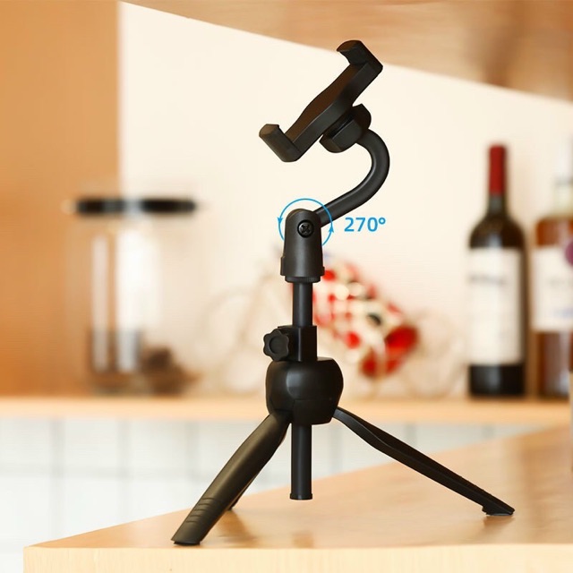 Kệ điện thoại stand S1 siêu chắc chắn, kẹp điện thoại đa năng, quay ngang, quay dọc điện thoại thoải mái | BigBuy360 - bigbuy360.vn