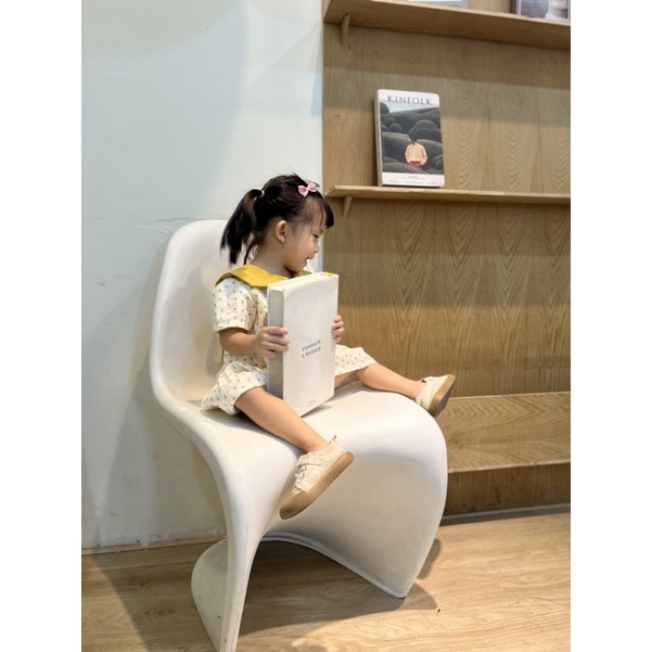 Đầm tai thỏ chất liệu linen mềm mại cho bé gái 9-26kg