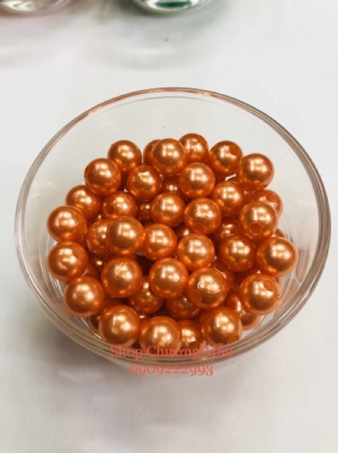 100G Chuỗi Hạt Ngọc Trai Nhựa 4-6-8-10-12mm Đủ Màu