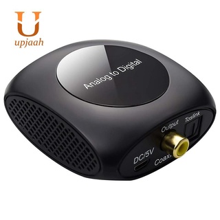 Analog to Digital Audio Converter, DAC Amplifier RCA/Coaxial Adapter