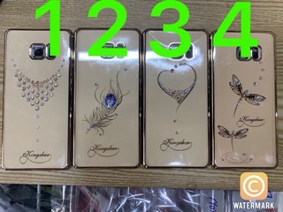 Ốp Samsung Note 7 / Note FE cứng xi viềng in hoa văn