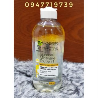 Tẩy Trang Garnier Skin Active Oil Infused Micellar Cleansing Water