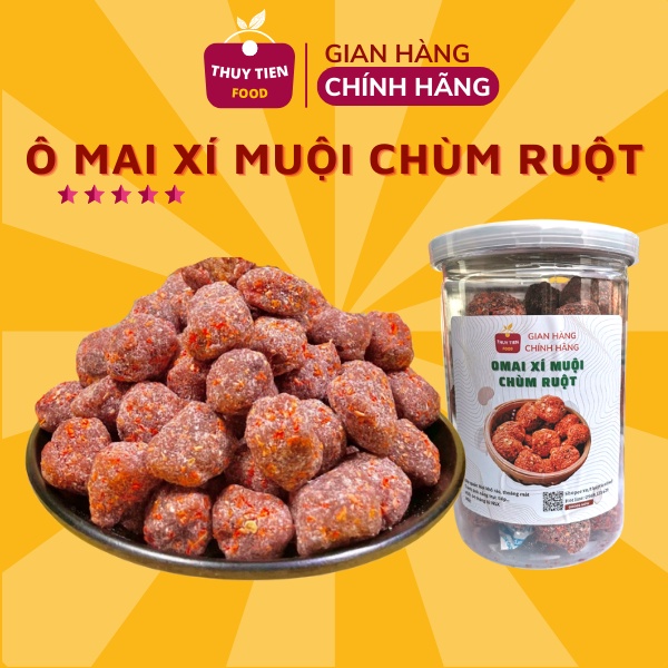 Ô mai xí muội chùm ruột THUY TIEN FOOD, Hũ 450g cao cấp