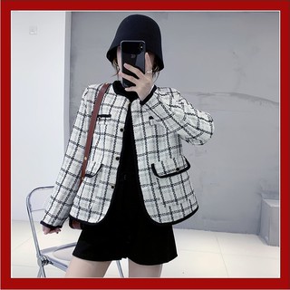 Áo khoác dạ Tweed MS05 🌺 [Hàng giới hạn - Có sẵn - QC Loại 1]