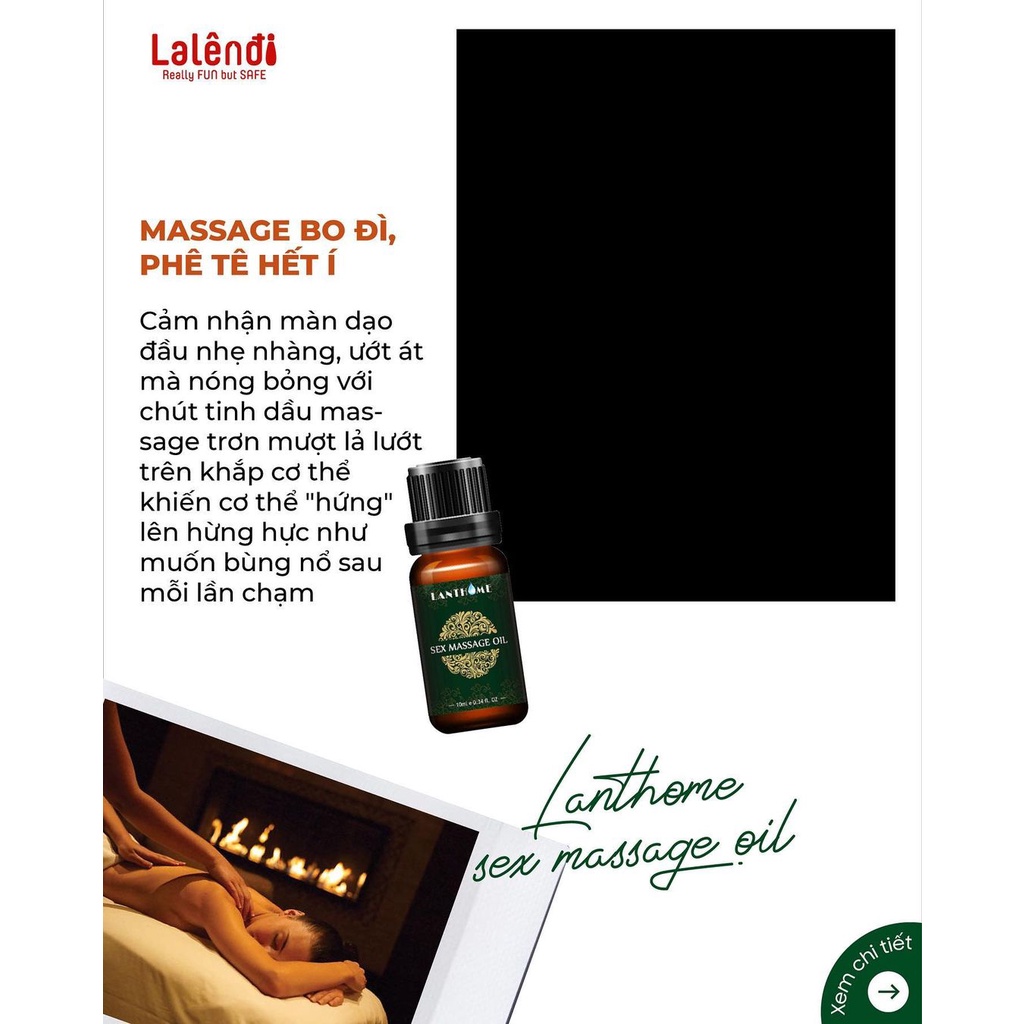 Tinh dầu Massage Body Lanthome 10ml | Rendi Store