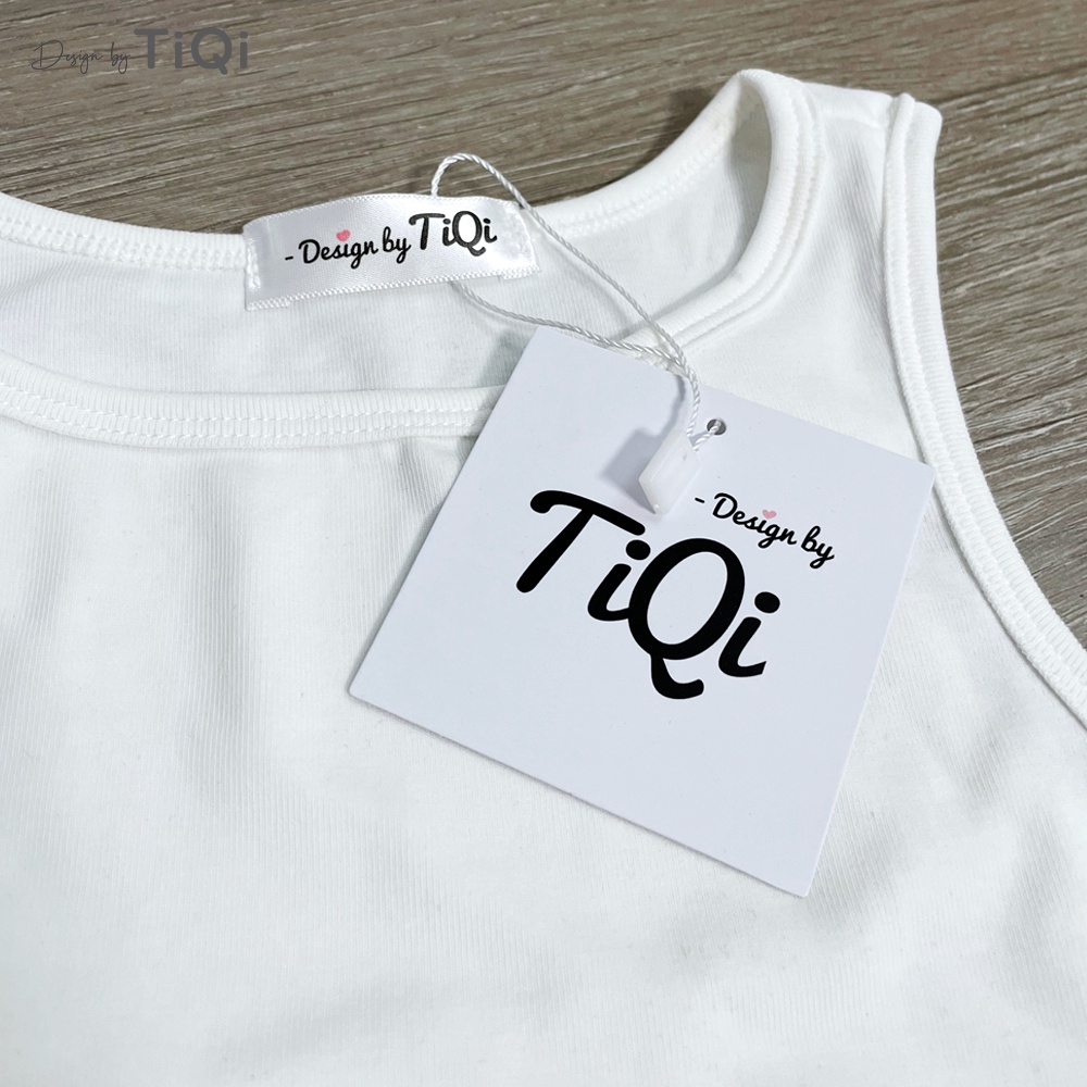 Áo croptop ulzzang 2 dây bảng lớn vải thun cotton TiQi Jeans A132