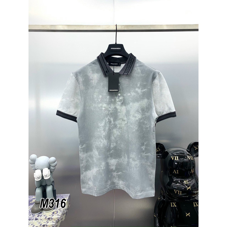 Polo thời trang nam, họa tiết vảy sơn, lên màu cực đẹp, kiểu dáng ôm trẻ trung