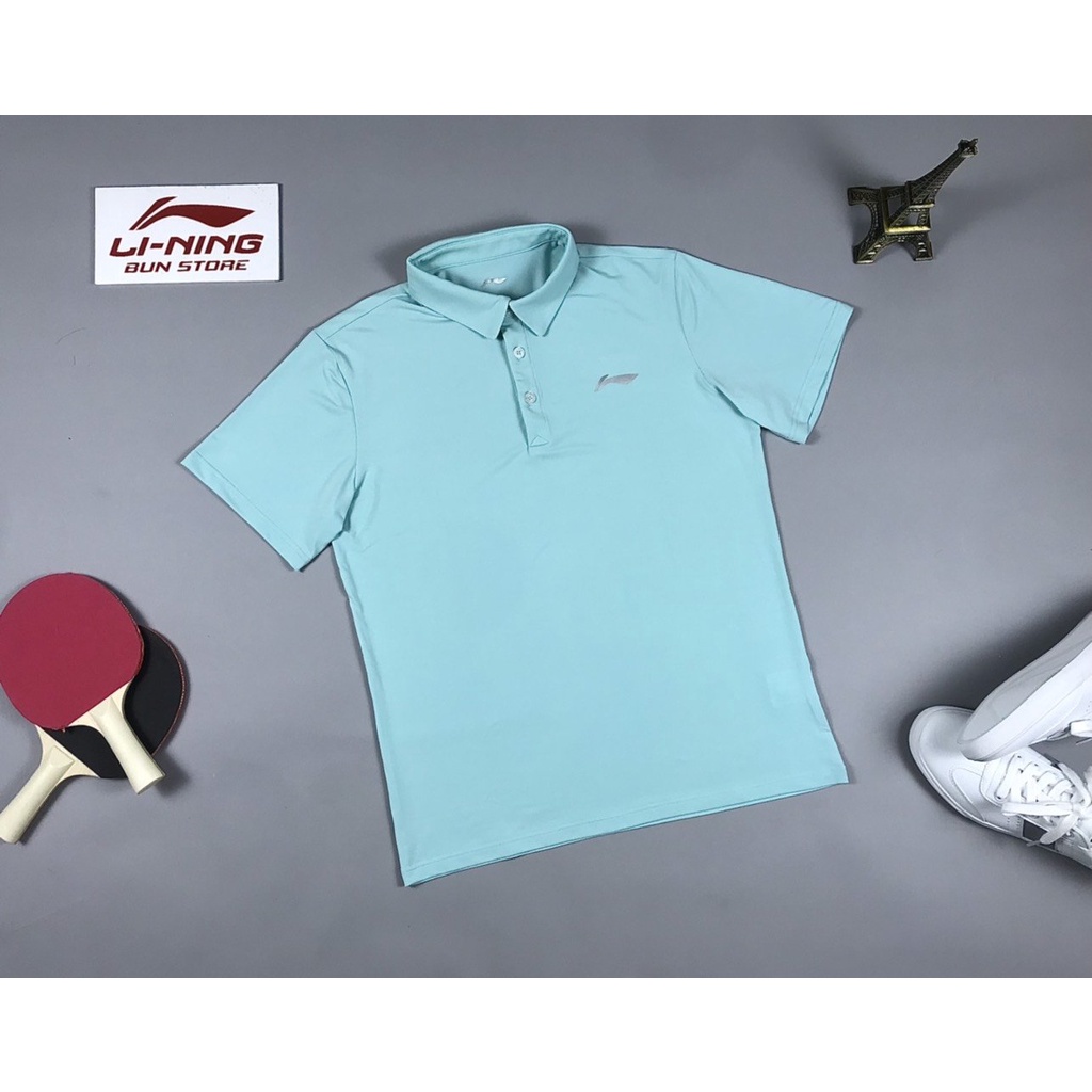 Áo Polo CHÍNH HÃNG Lining APLR286, 5 màu, co giãn 4 chiều, thoải mái trong mọi cử động