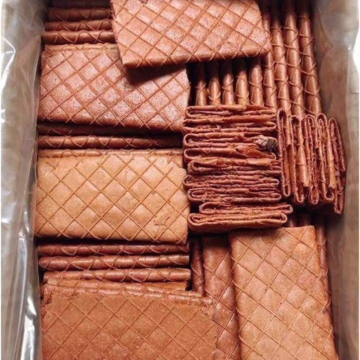 Bánh kẹp nhân ca cao
