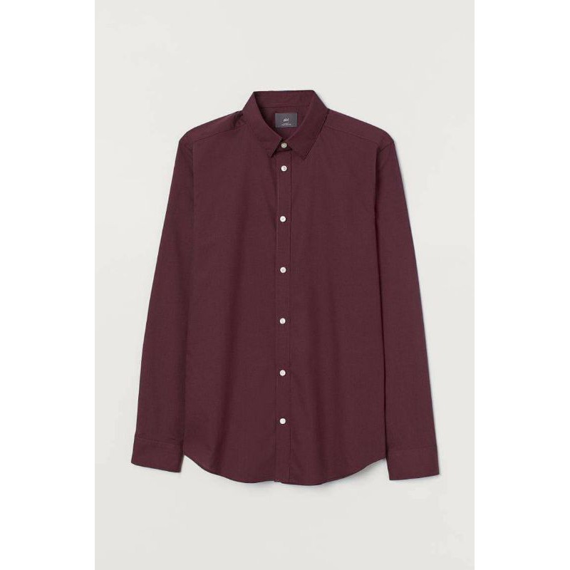 Áo Sơ Mi Công Sở Nam Cotton Mềm Mịn Co giãn Tốt Slim Fit - Áo Đẹp Chất Chống Nhăn Sale Shock Trangnauth F175