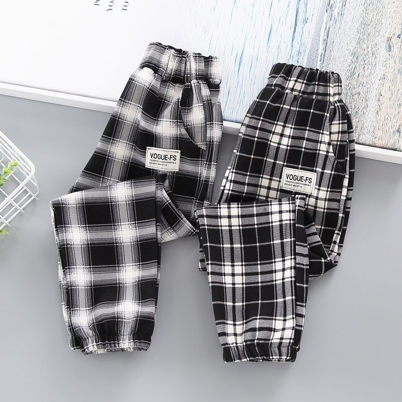 [Babycat] Hàng Có Sẵn Quần Cotton Mỏng Phong Cách Hàn Quốc Nhật Bản / Hàn Quốc / Nhật Bản / Mùa Hè Cho Bé Trai
